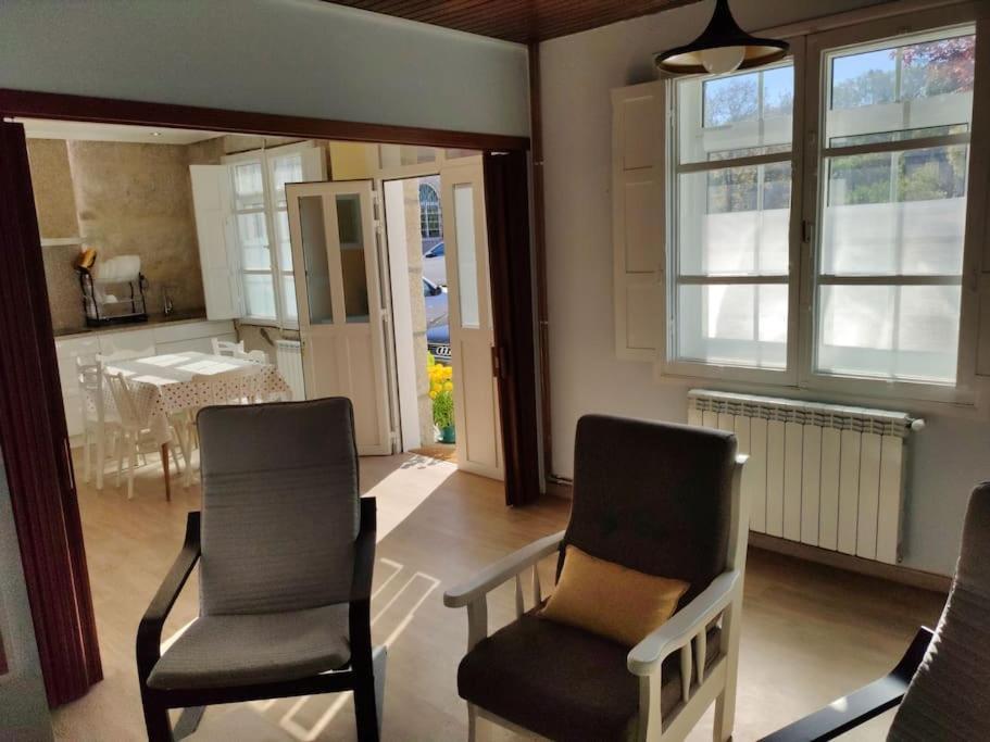 Casa Carmina: Casa Para Pequenos Grupos En El Corazon De Galicia O Irixo Экстерьер фото